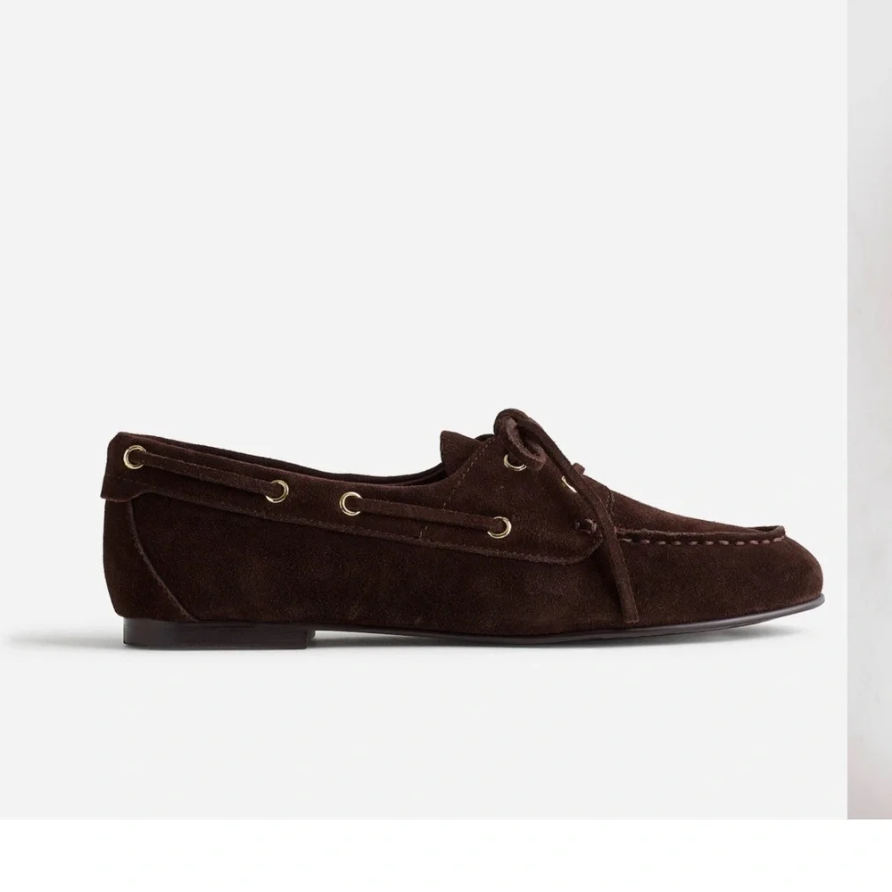 Madewell’s The Jamie Boat Shoe -Size 8 Brand new! - Picture 2 of 8